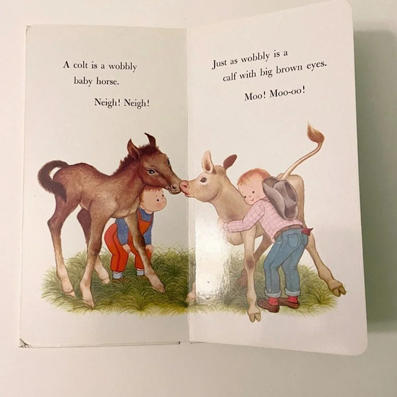 Vintage 1980 Baby Animals Book by Gyo Fujikawa  Grosset and Dunlap Japan - Picture 9 of 11